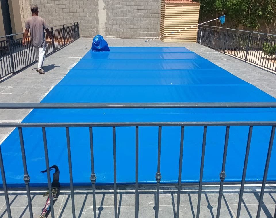 مظلات اغطية مسابح